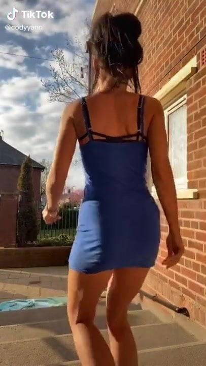 Slut in blue dress 2 - xhamster.com