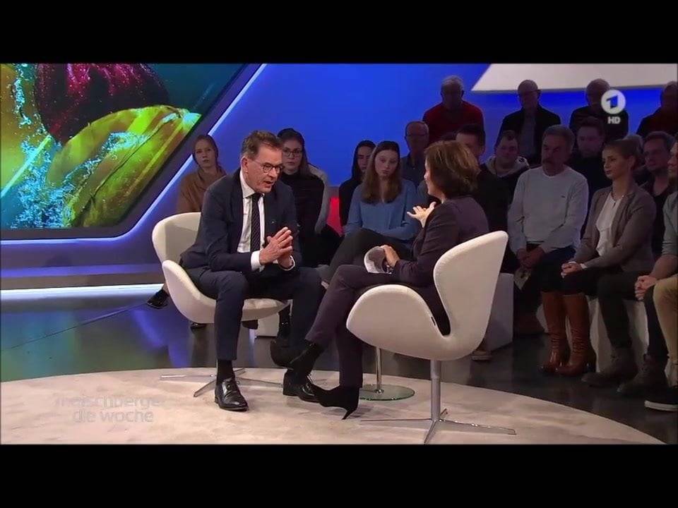 Gutes Leder: Minister geil auf Maischberger Schuhe - xhamster.com - Germany