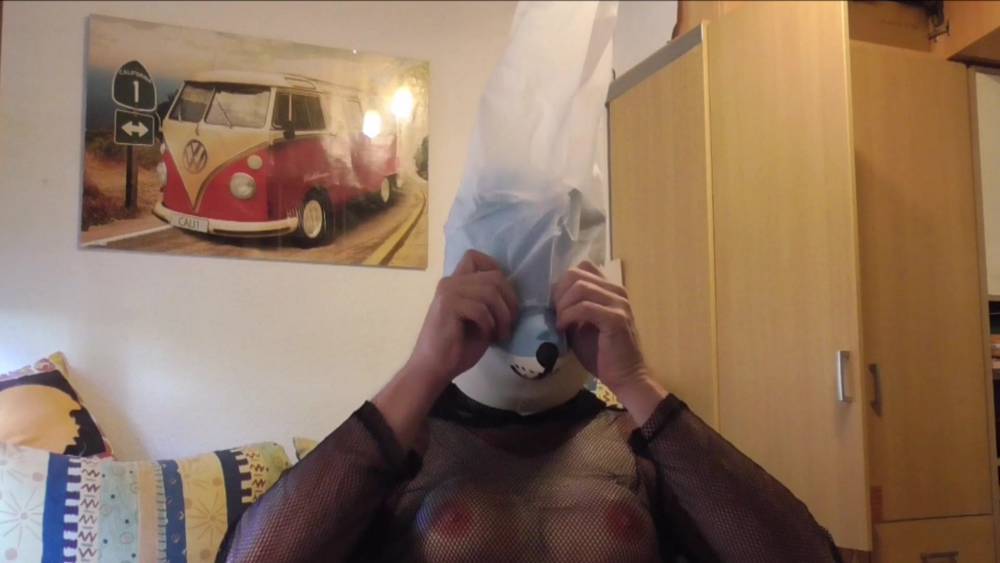 latex blow up mask - xhamster.com