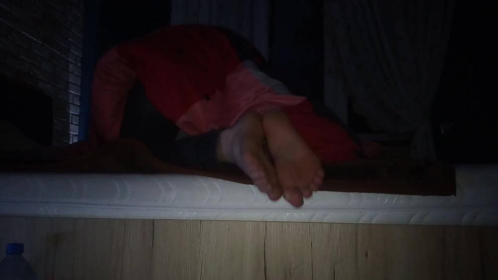 My GF suck my college with sweaty barefoot - xhamster.com