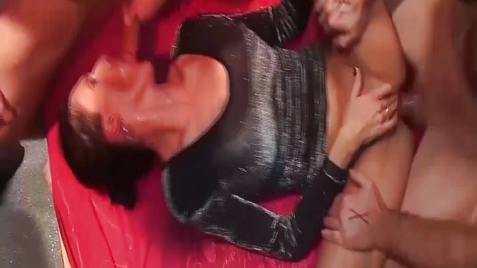 Two stepsisters hard gangbanged - porntube.com