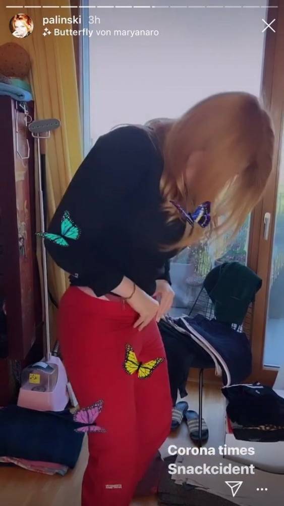 Palina Rojinski lila Stringtanga - xh.video - Germany