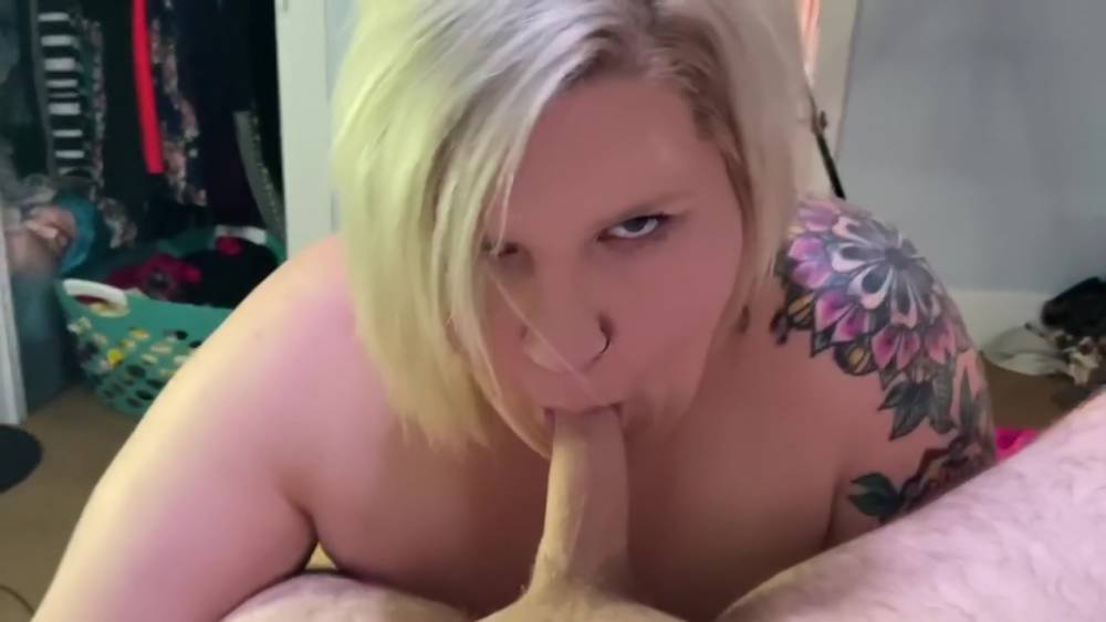 BBW Sloppy Blowjob - hclips.com