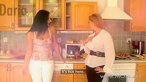 MOM HD Busty wives try lesbian sex - hdzog.com