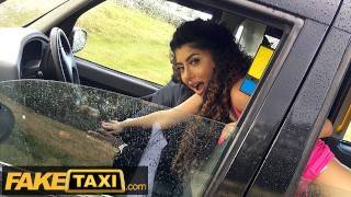 Maya - Fake Taxi Asian Marina Maya gets a taste of a Big Black Cock - pornhub.com