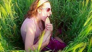 Outdoor Toe Licking - hdzog.com