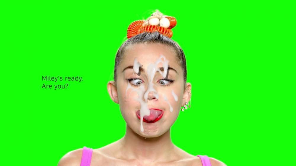 MILEY CYRUS CUMSHOT - xh.video