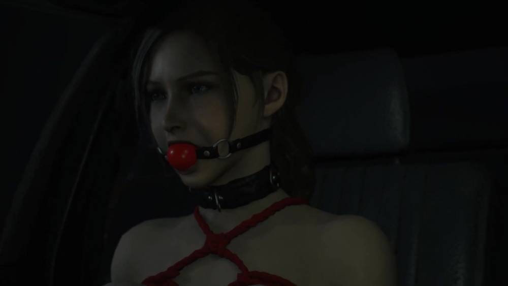 Resident Evil 2 Claire BDSM Bondage - xh.video