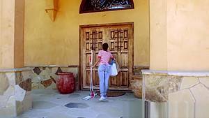 Stepson threesome with house maid & stepmom - hdzog.com