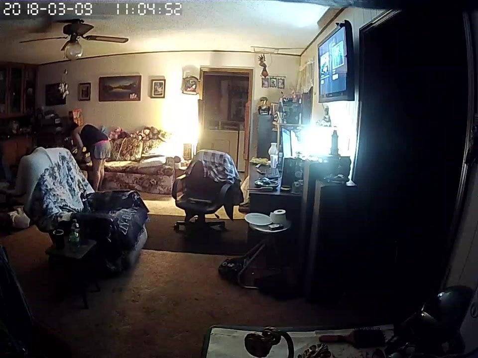 secret cam on my girlfriends fat ass - xh.video