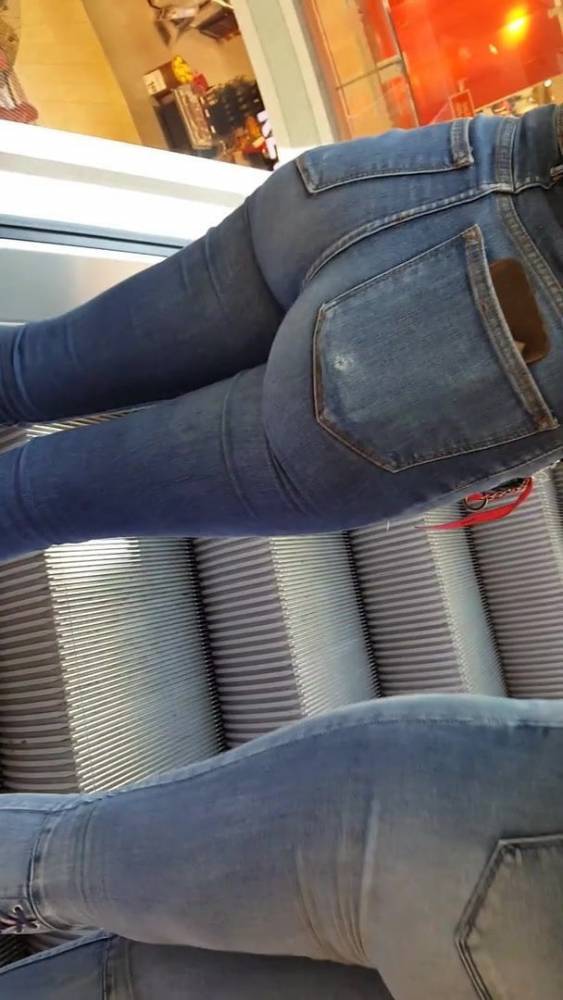 two young hot sluts on the escalator - xh.video