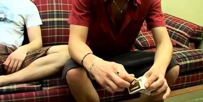 Homosexual lad cannot stop smoking while teasing his knob - nvdvid.com