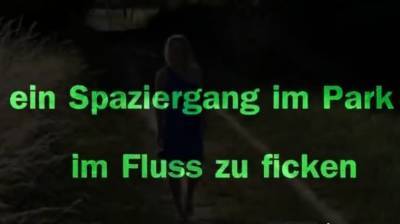 ein Spaziergang im Park im Fluss zu ficken - icpvid.com - Germany