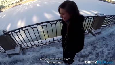 Vika Volkova - Kinky Flix Tourist Fucks Local Cutie - upornia.com - Russia