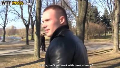 Shagging A Darkhaired Babe Picked Up From The Streets - hclips.com