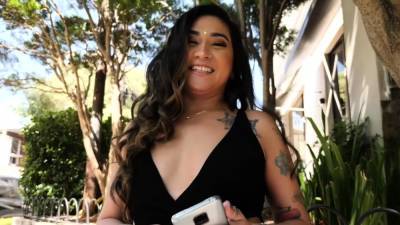 Inked latina making her first anal scene - icpvid.com