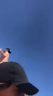 Cute Teen Just Flashing Her Perfect Boobs At The Beach - hclips.com