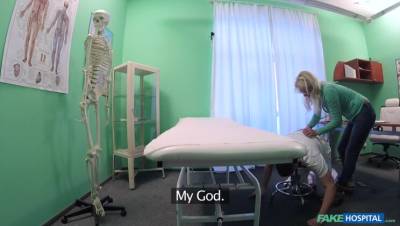 Kathy Anderson - Frisky MILF masseuse fucks doctor - porntry.com