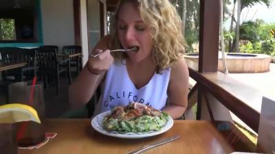 Your Hawaiian Vacation Is Great So Far - You Put Cum On Her - hclips.com