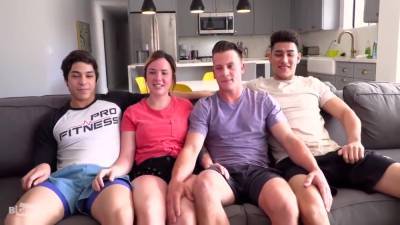 Crazy College Twinks Fuck In Wild Bi Sex Fest! - upornia.com