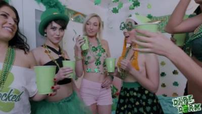 Adria Rae - Justin Hunt - Audrey Noir - St Pattys Pounding - porntry.com