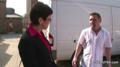 German Milf In Stockings Seduce To Fuck Outdoor - upornia.com - Germany