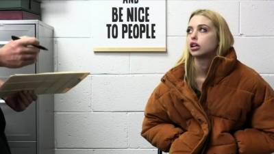 Blonde teen and milf sucking officers cock - nvdvid.com