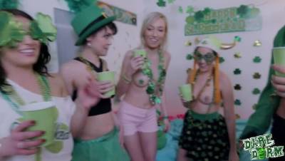 Adria Rae - Justin Hunt - Audrey Noir - St Pattys Pounding - porntry.com