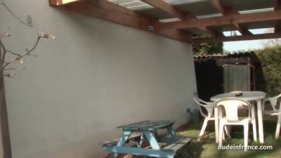 Young French Nun Sodomized In Threesome With With Papy Voyeur - upornia.com - France