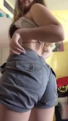 Teasing Girl Playing With Her Big Boobies - hclips.com