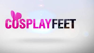 Sexy barefoot devil teases you till cum - nvdvid.com