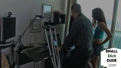 Tiny cock dominas humiliating subject - nvdvid.com