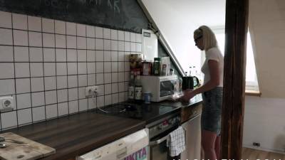 Ash blonde lesbians toying their cunts - nvdvid.com