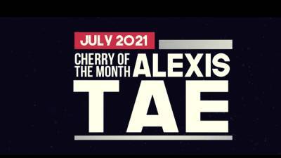 Alexis Tae Cherry of the Month Plays with Real Tits and - nvdvid.com