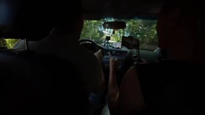 Katty West - Oliver Strelly - Part 1: We Picked Up The Girl On The Way To The Sea, And Played A Little Naughty Along The Way And 12 Min With Katty West And Oliver Strelly - upornia.com