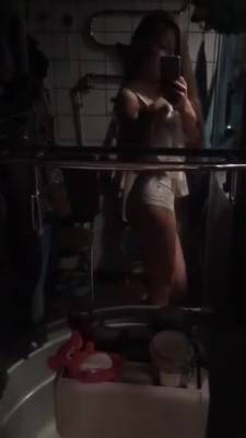 She Waited For Her Stepbrother In The Toilet So They Can Fuck - hclips.com