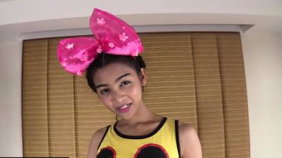 Busty ladyboy played with her big dick - icpvid.com