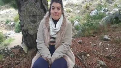 Horny Hiker With Big Ass Sucks Me In The Mountain And - hclips.com