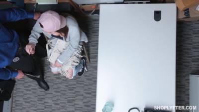 Hayden Hennessy In Teen Hayden Hennesy Gets Her Shaven Tight Cunt Nailed By Security Guy - upornia.com