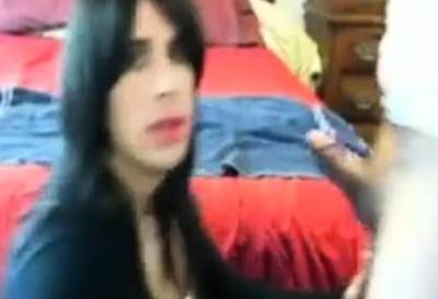 CD TS Takes a Hard Cum Blast - icpvid.com