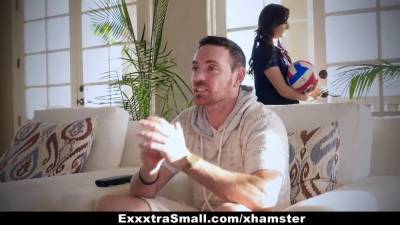 Exxxtrasmall - hot and crazy daughter fucked by stepdad - sexu.com