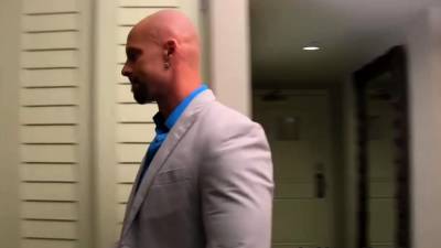 Bald muscular daddy Mitch Vaughn anal fucks Ryker Madison - nvdvid.com