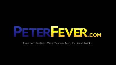 PETERFEVER Hunky Bryce Evans Anal Fucks Asian Jock Ken Ott - nvdvid.com