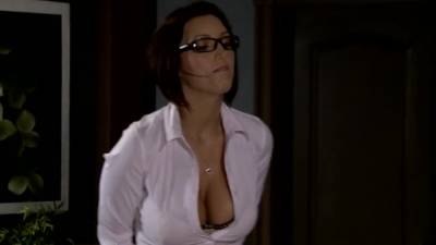 Busty Secretary Gets Fucked On The Desk By Her Horny Boss - upornia.com