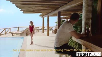 Cheater Chick Goes Straight To Atm With Brand New Dick! - upornia.com