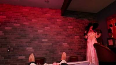 VR BANGERS Fucked By Horny Busty Lady Dimitrescu - nvdvid.com