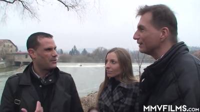 Hot Babe In Stockings Gets Hard Gangbanged - upornia.com