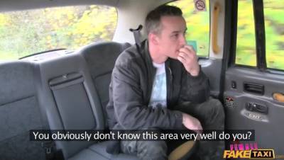 Guy Gets Lucky with Hot Brunette - porntry.com