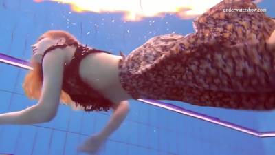 Matrosova Hot Ginger Pussy In The Pool - hclips.com