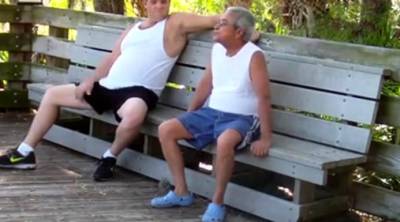 older gays have sex in public park - icpvid.com